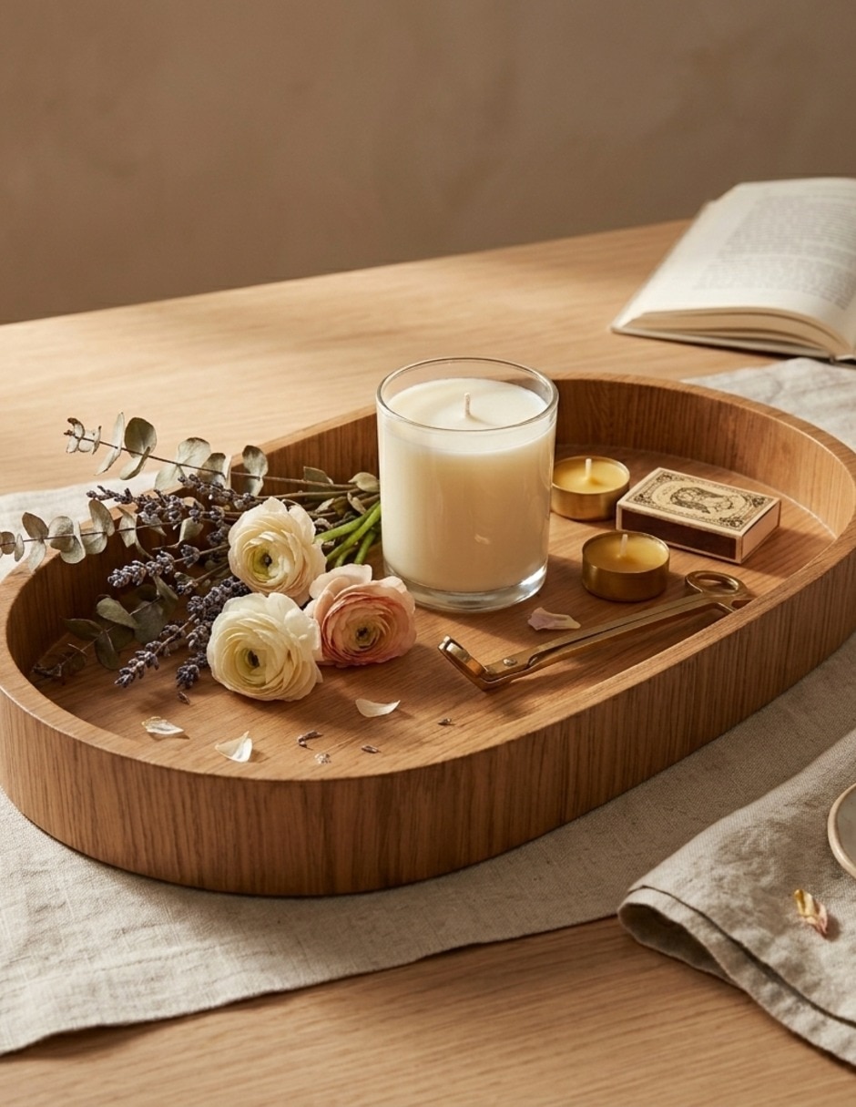 Bandeja decorativa funcional de mdf 5