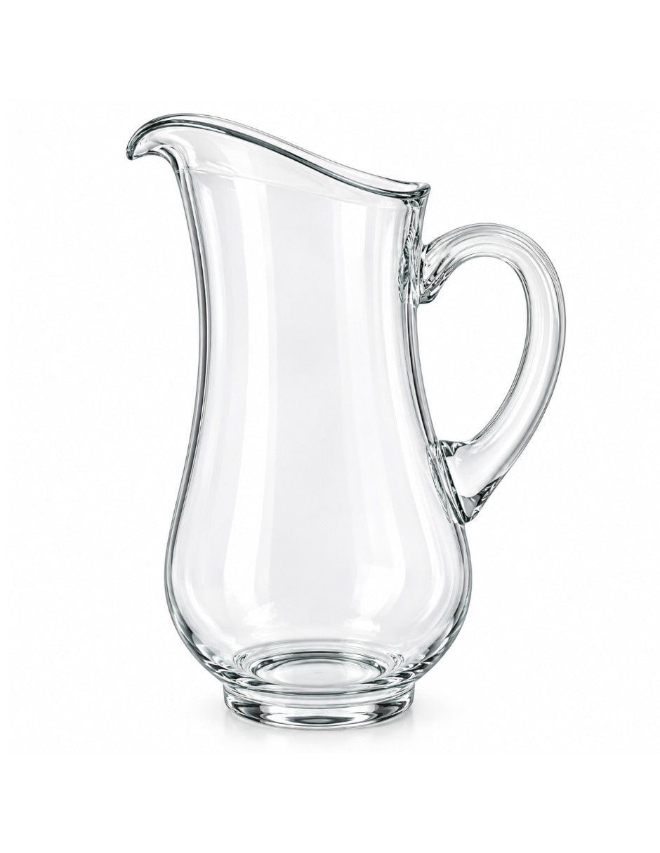 Set jarra con vasos vidrio