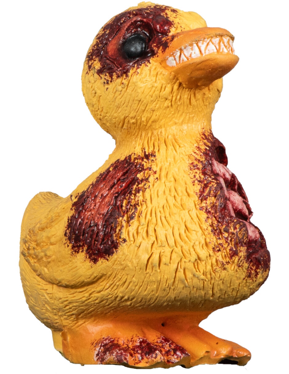 Figura decorativa de pato halloween adorno de plástico 3