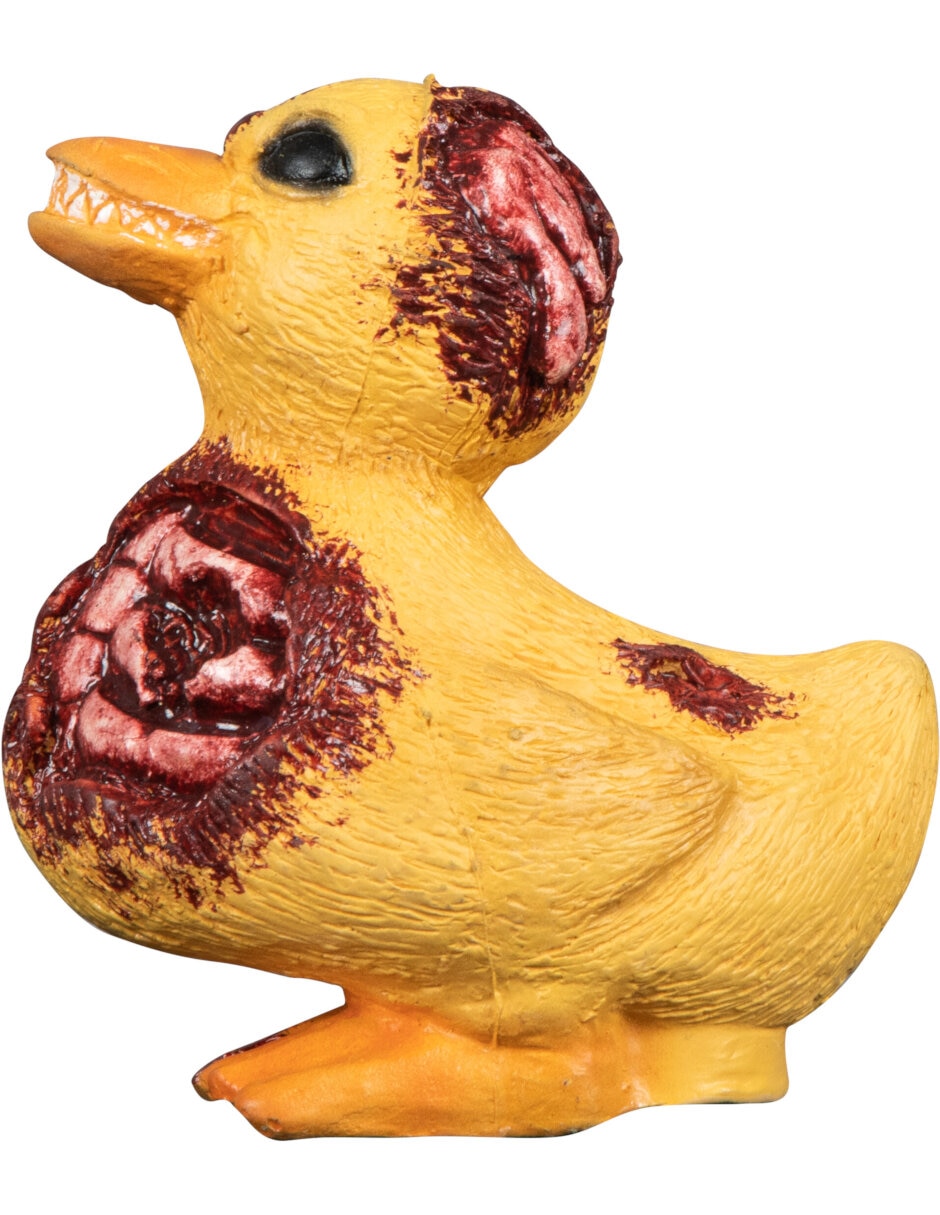 Figura decorativa de pato halloween adorno de plástico 2