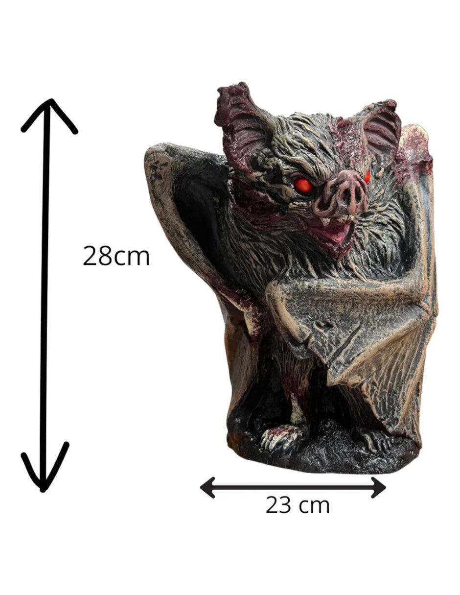 Figura decorativa de animal halloween adorno de plástico 4