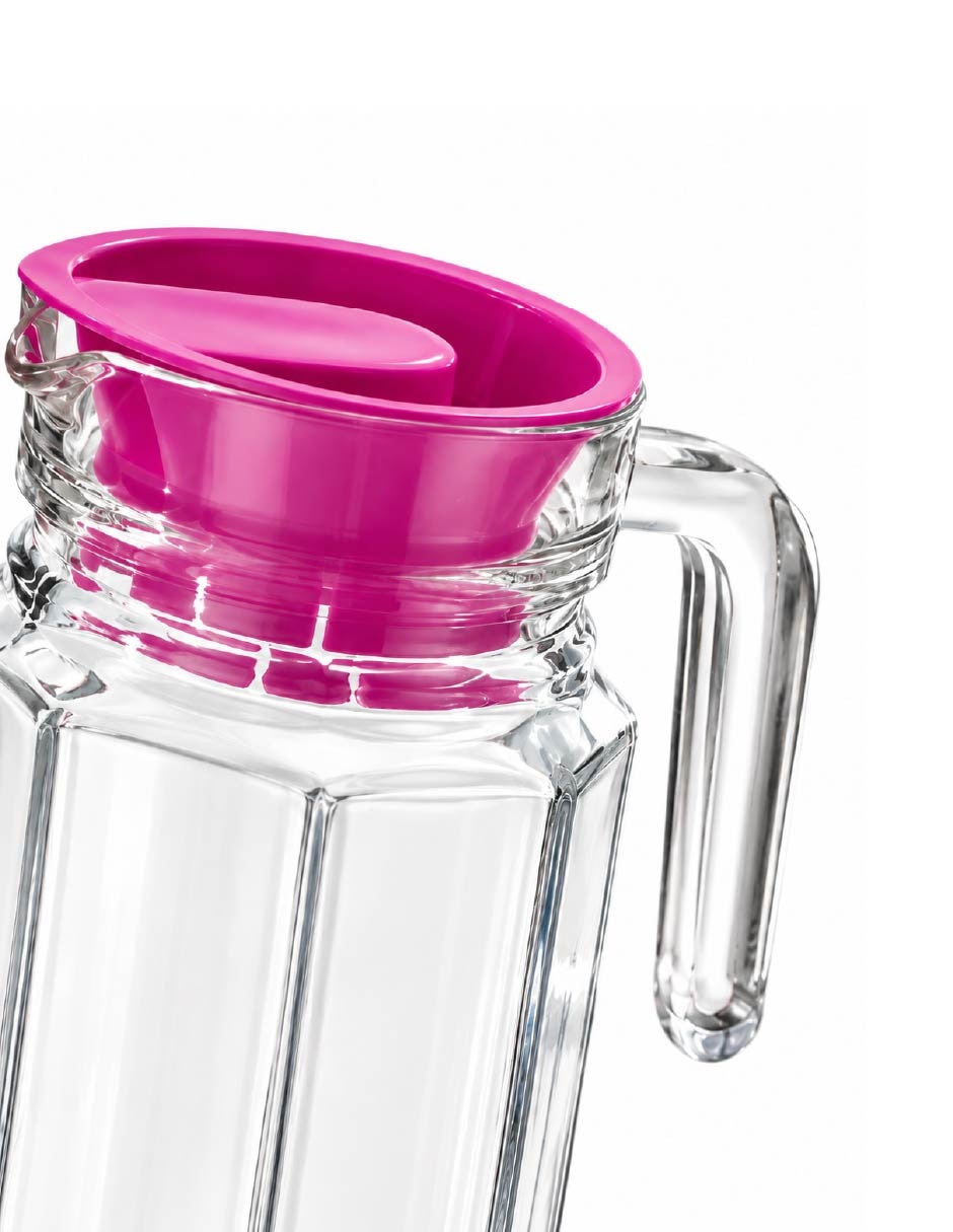 Set jarra con vasos vidrio 2