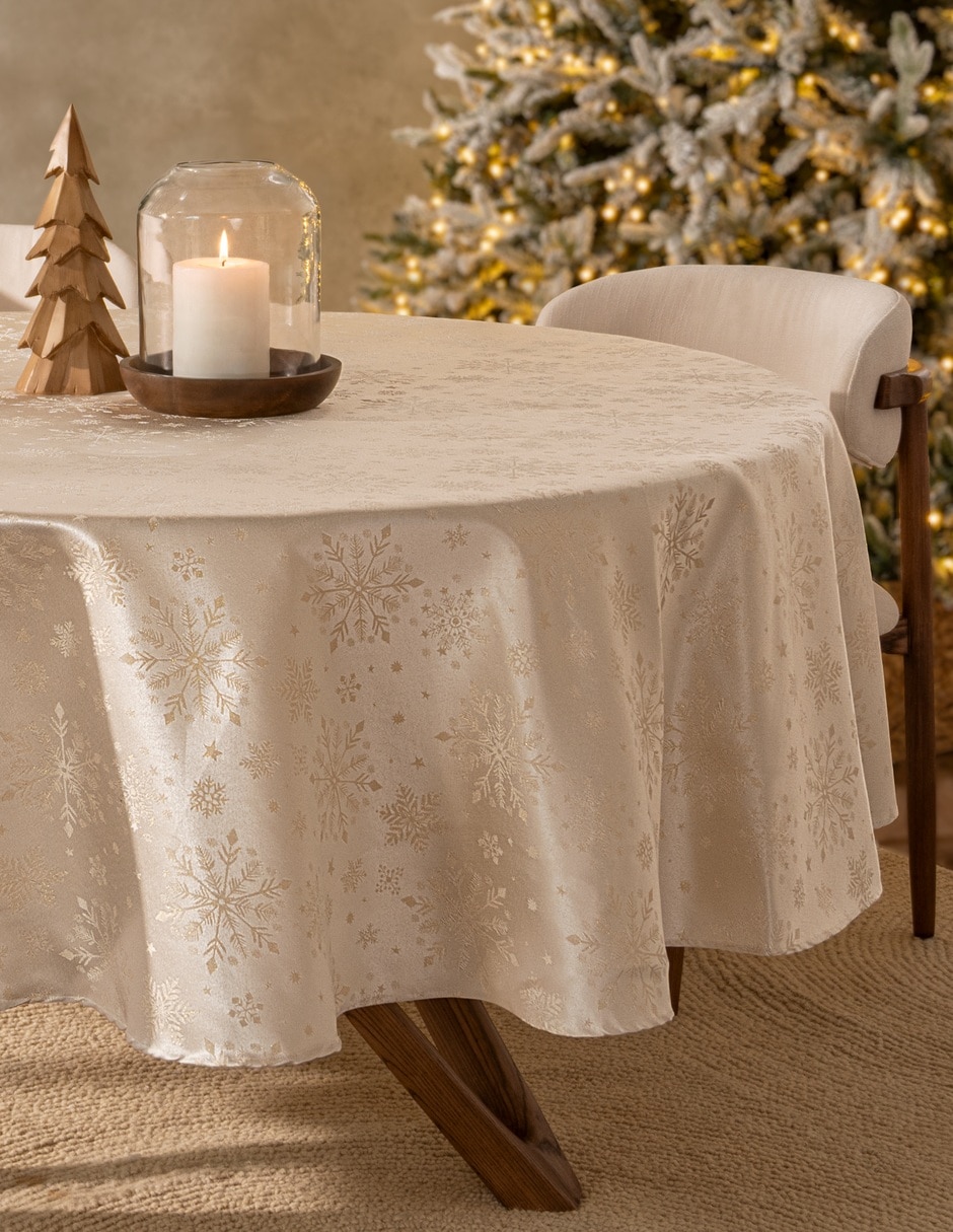Mantel redondo harvest navidad 2