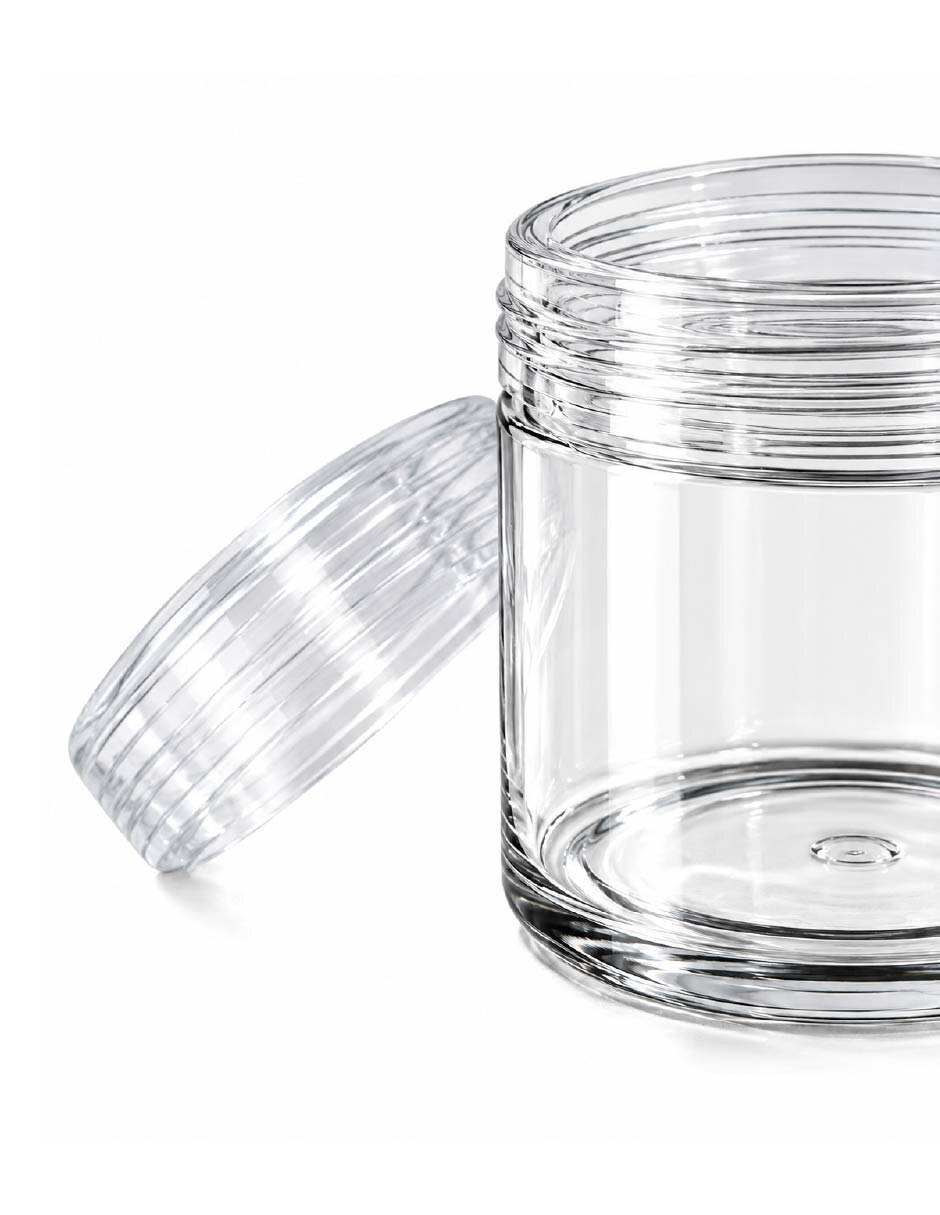 Kit de contenedores glazé de vidrio 6 piezas