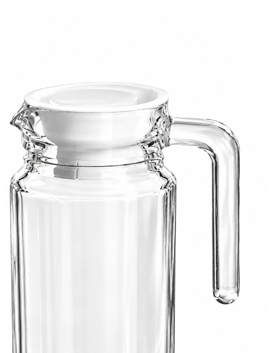 Set jarra con vasos vidrio 2