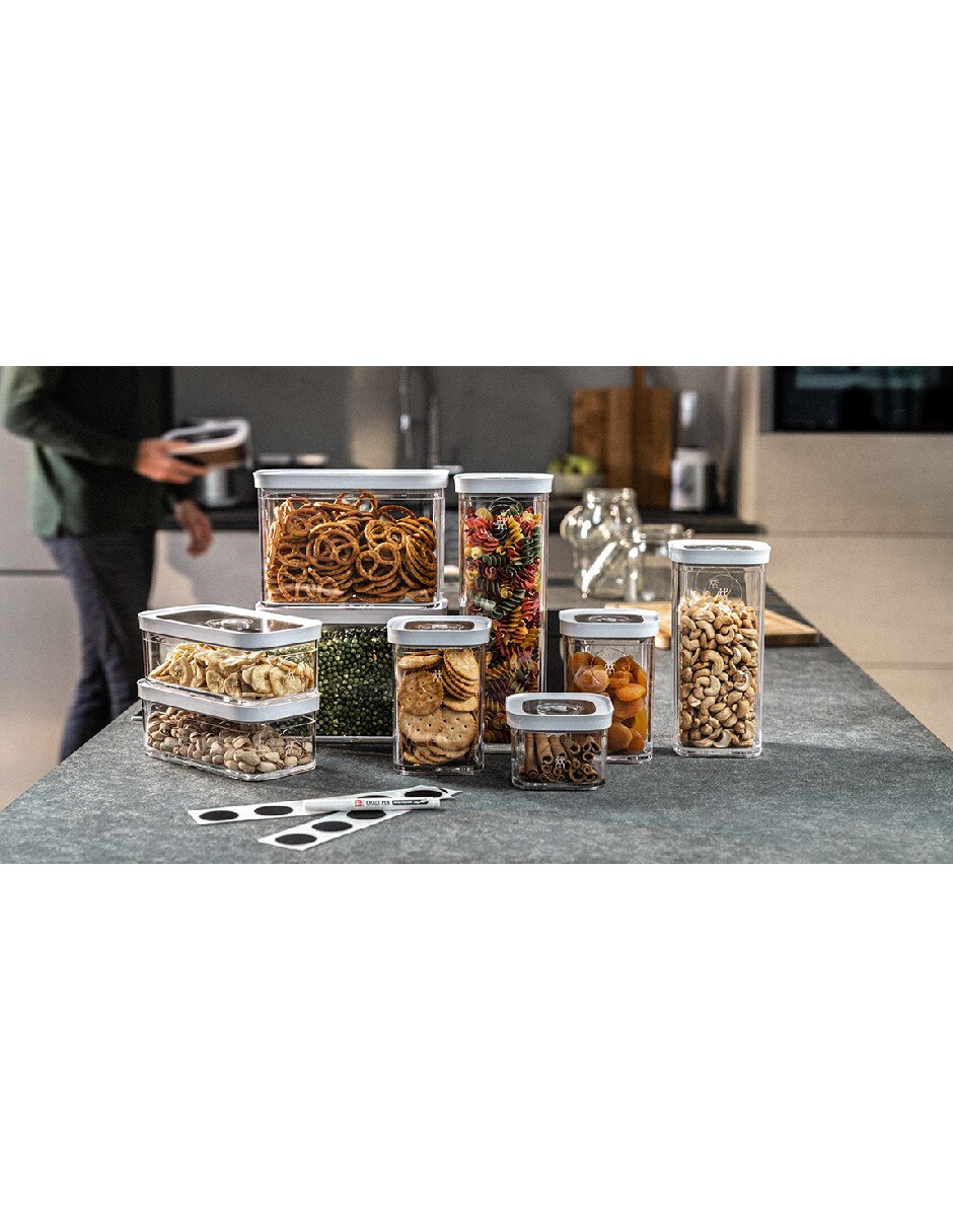 Contenedor con tapa fresh & save cube de plástico piezas 5