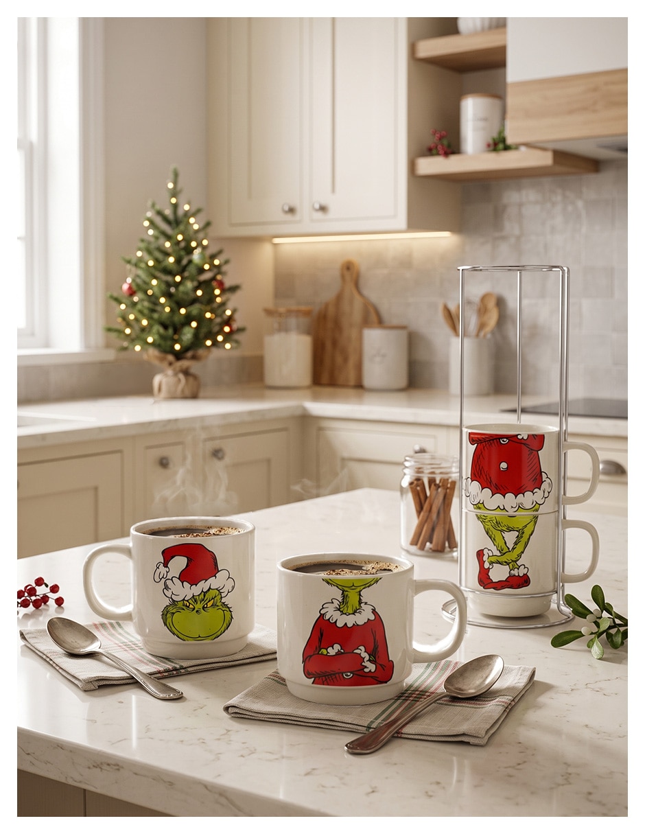 Taza grinch grinch 4 piezas 7