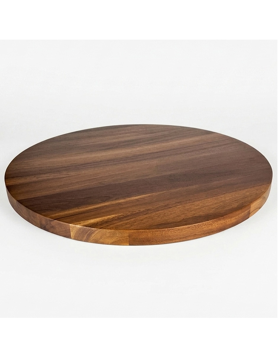 Charola a giratoria de madera 4