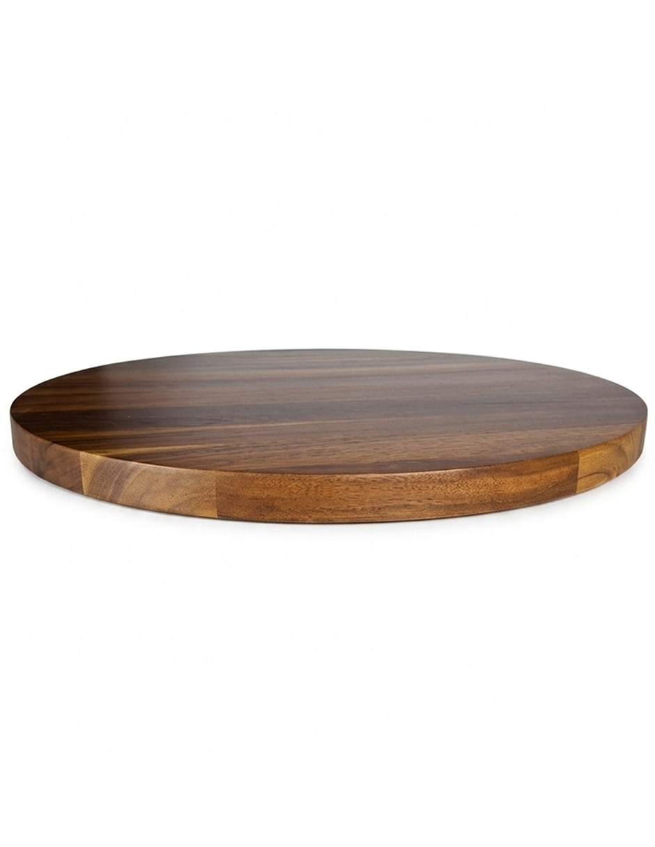 Charola a giratoria de madera 3
