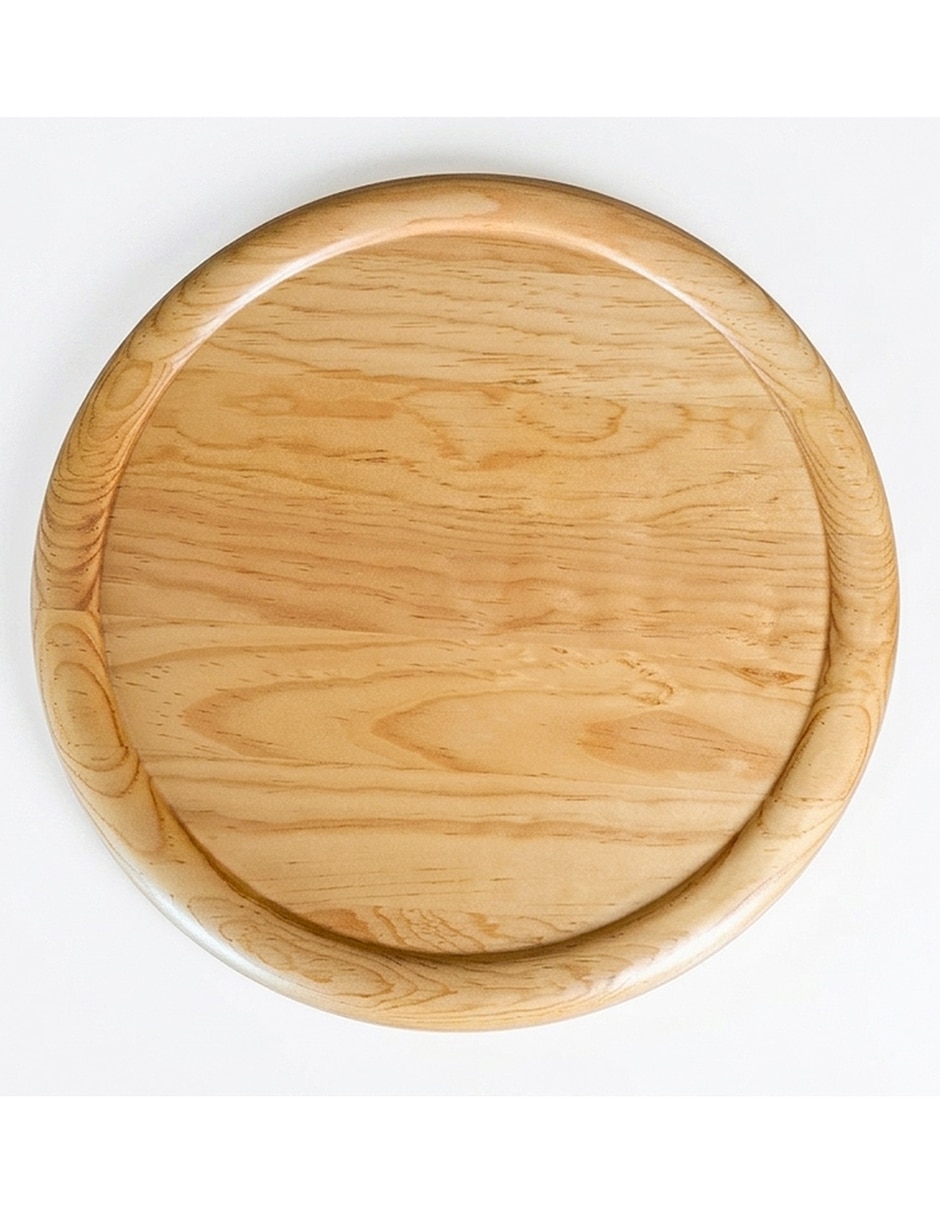 Charola a giratoria de madera 4