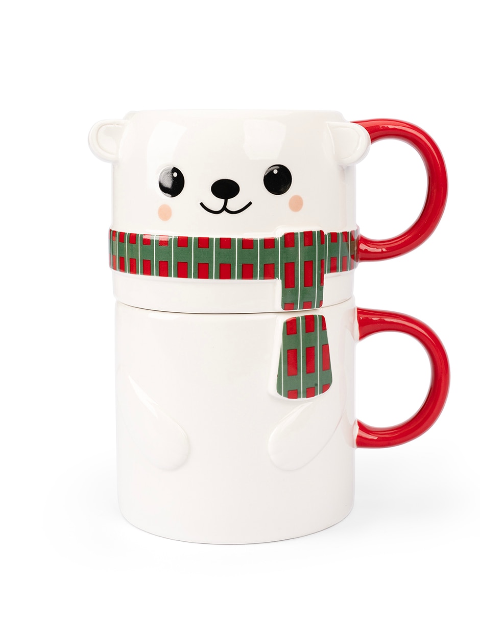 Taza/Set de tazas/Taza con difusor Clásica Osos 2 piezas piezas