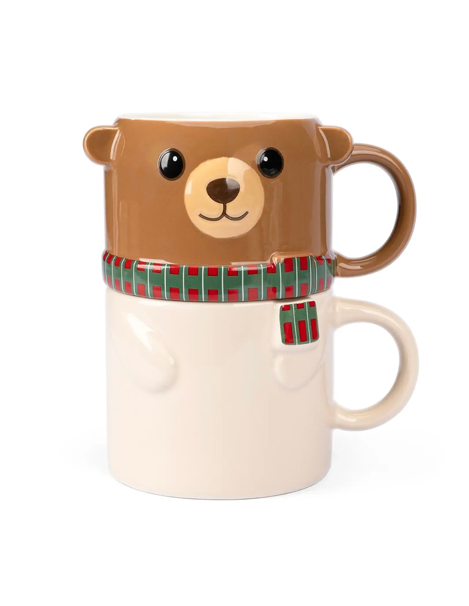 Taza/Set de tazas/Taza con difusor Clásica Oso 2 piezas piezas