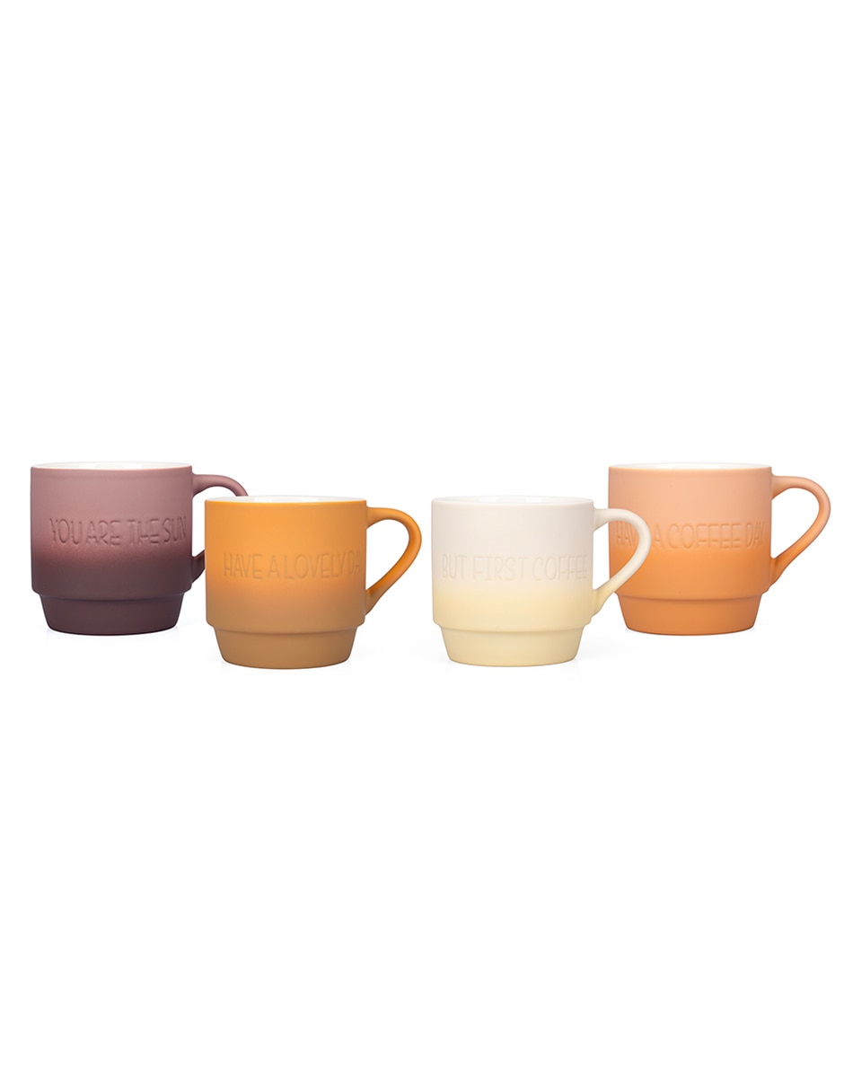 Taza clásica 4 piezas Taza clásica 4 piezas