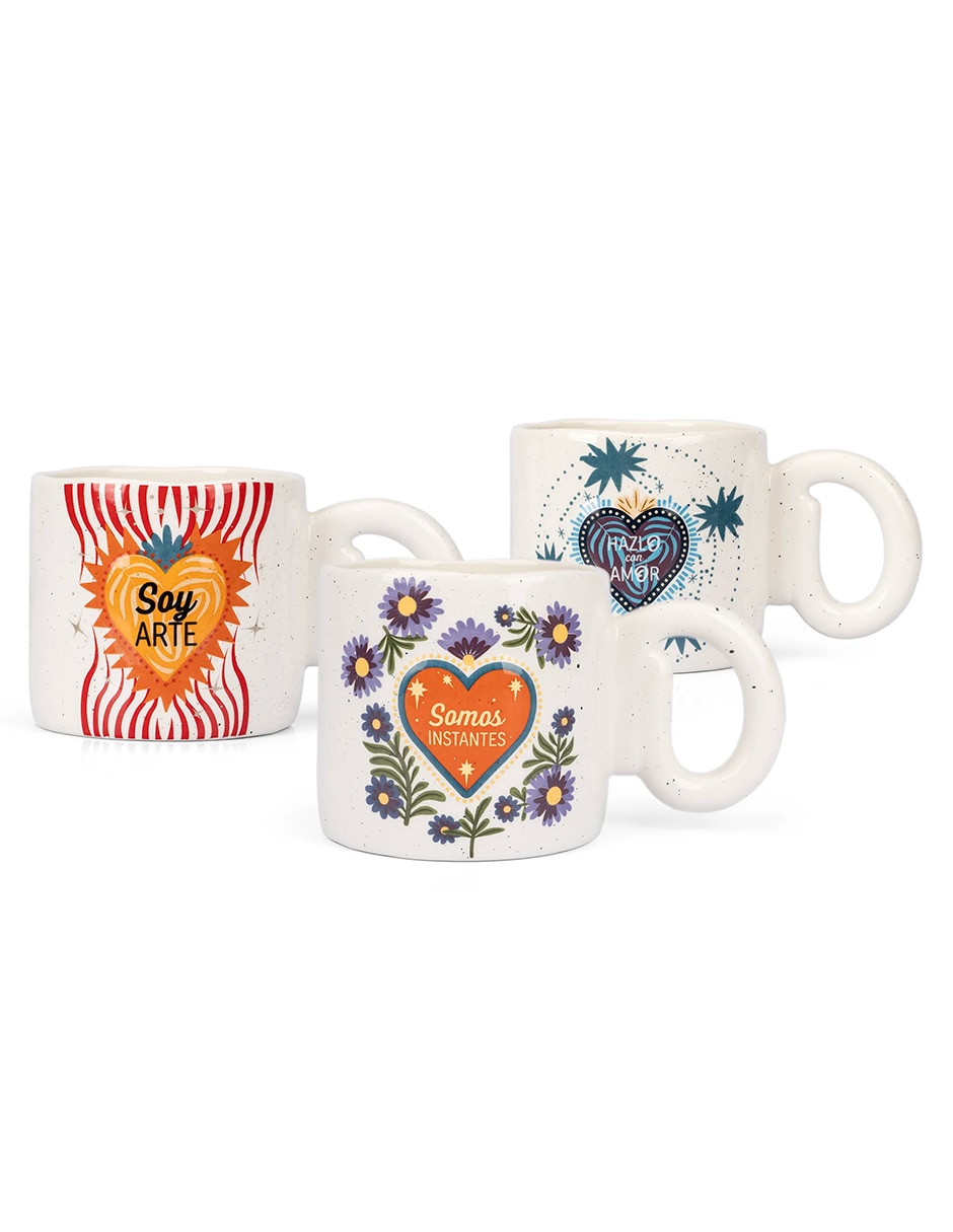 Taza clásica 3 piezas Taza clásica 3 piezas