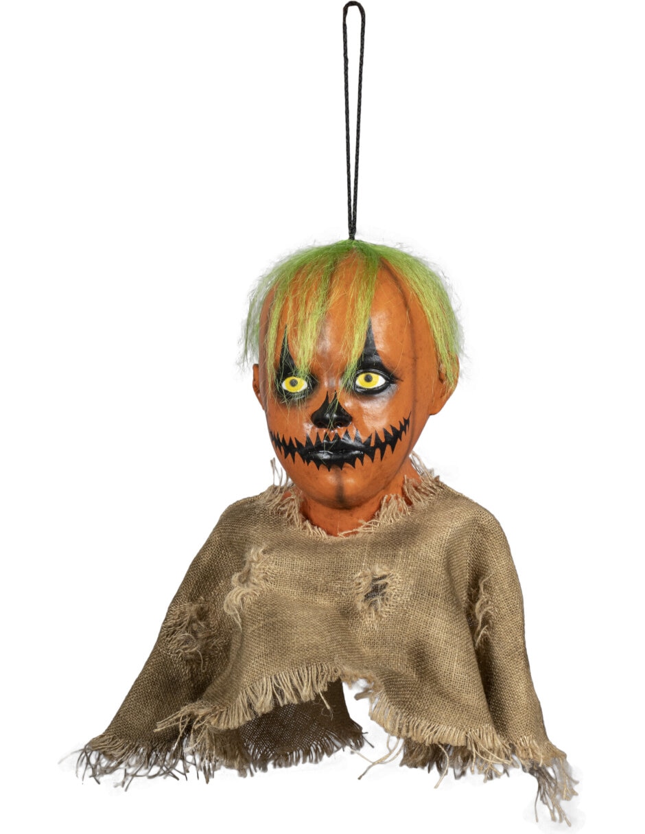 Figura decorativa de Calabaza Rey calabaza Adorno de Poliéster Figura decorativa de Calabaza Rey calabaza Adorno de Poliéster