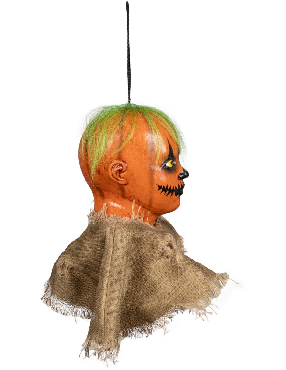 Figura decorativa de Calabaza Rey calabaza Adorno de Poliéster 5