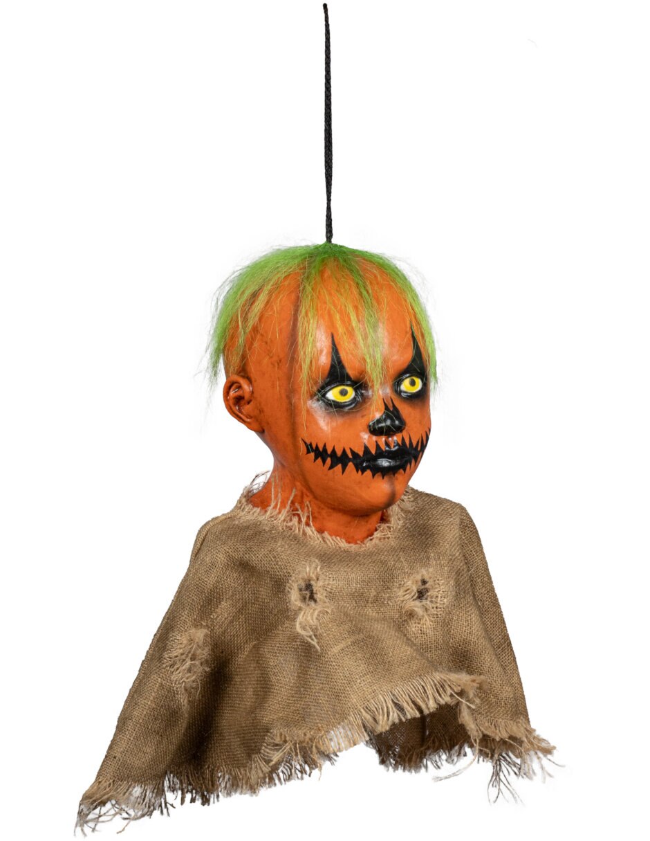 Figura decorativa de Calabaza Rey calabaza Adorno de Poliéster 6