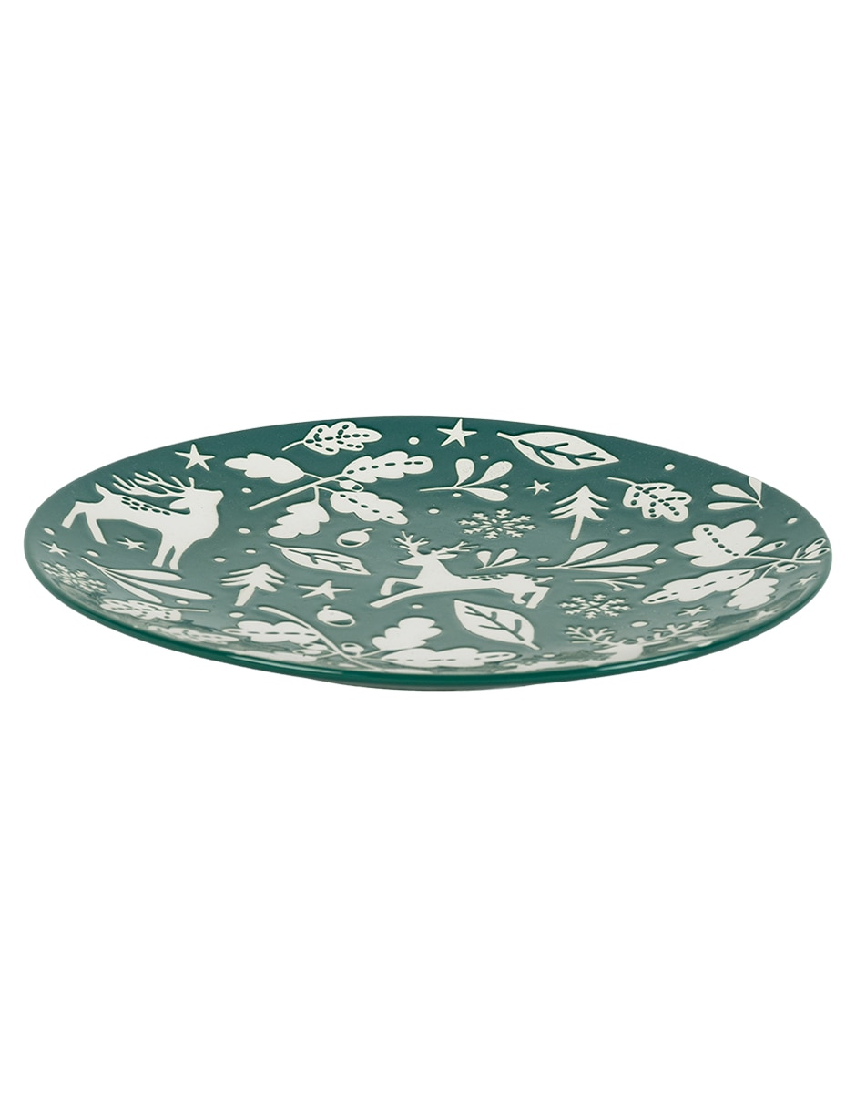 Plato trinche BOSQUE de Porcelana 1 pieza 3