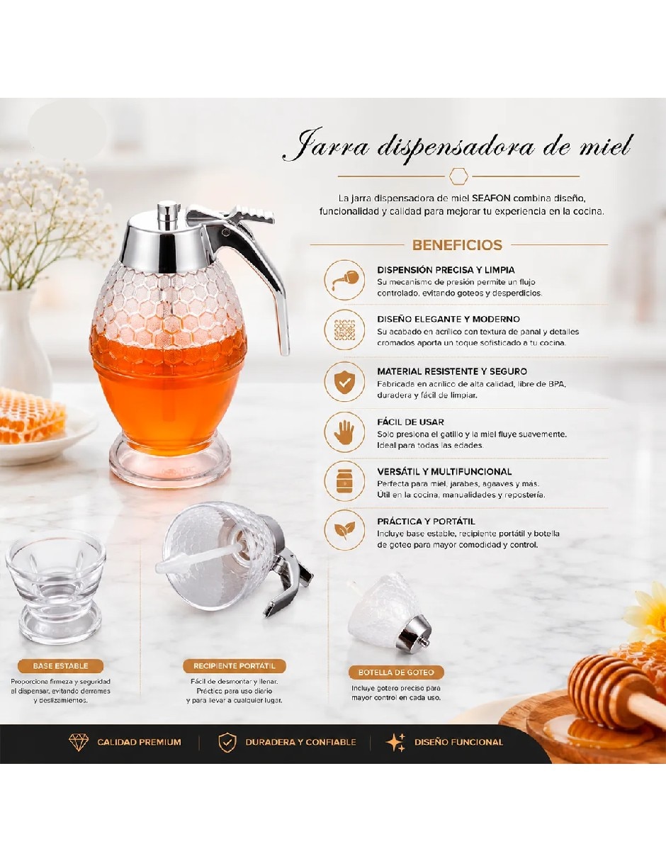 Frasco de almacenamiento de abs hermético 3
