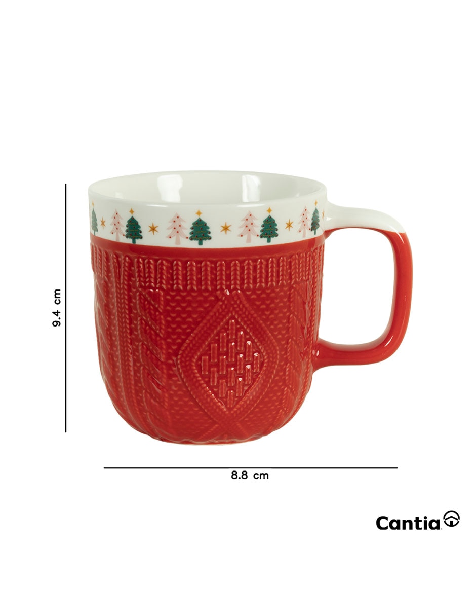 Taza americana navidad sueter 4