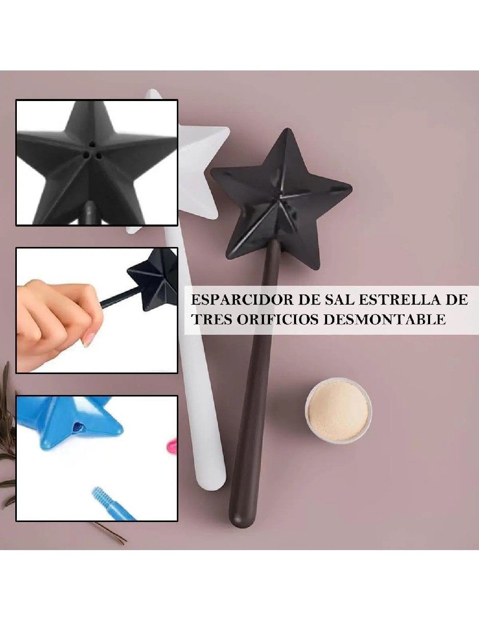 Set salero y pimentero de (si aplica) Plástico 2