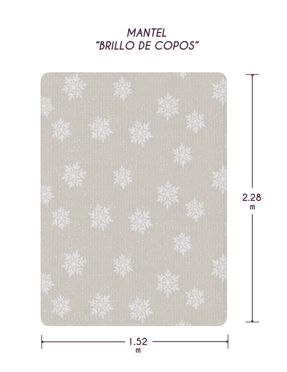 Mantel Rectangular de Poliéster Navidad Navidad 6