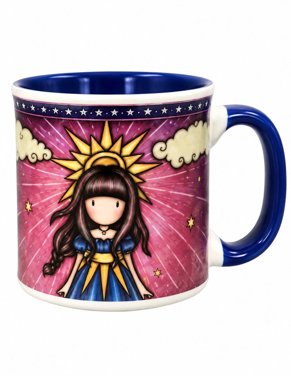 Taza/Set de tazas/Taza con difusor Redonda Princesas Taza de Porcelana Maki Home Gorjuss Santoro London 480 ml 16 oz con Asa 1 pieza piezas Taza/Set de tazas/Taza con difusor Redonda Princesas Taza de Porcelana Maki Home Gorjuss Santoro London 480 ml 16 oz con Asa 1 pieza piezas