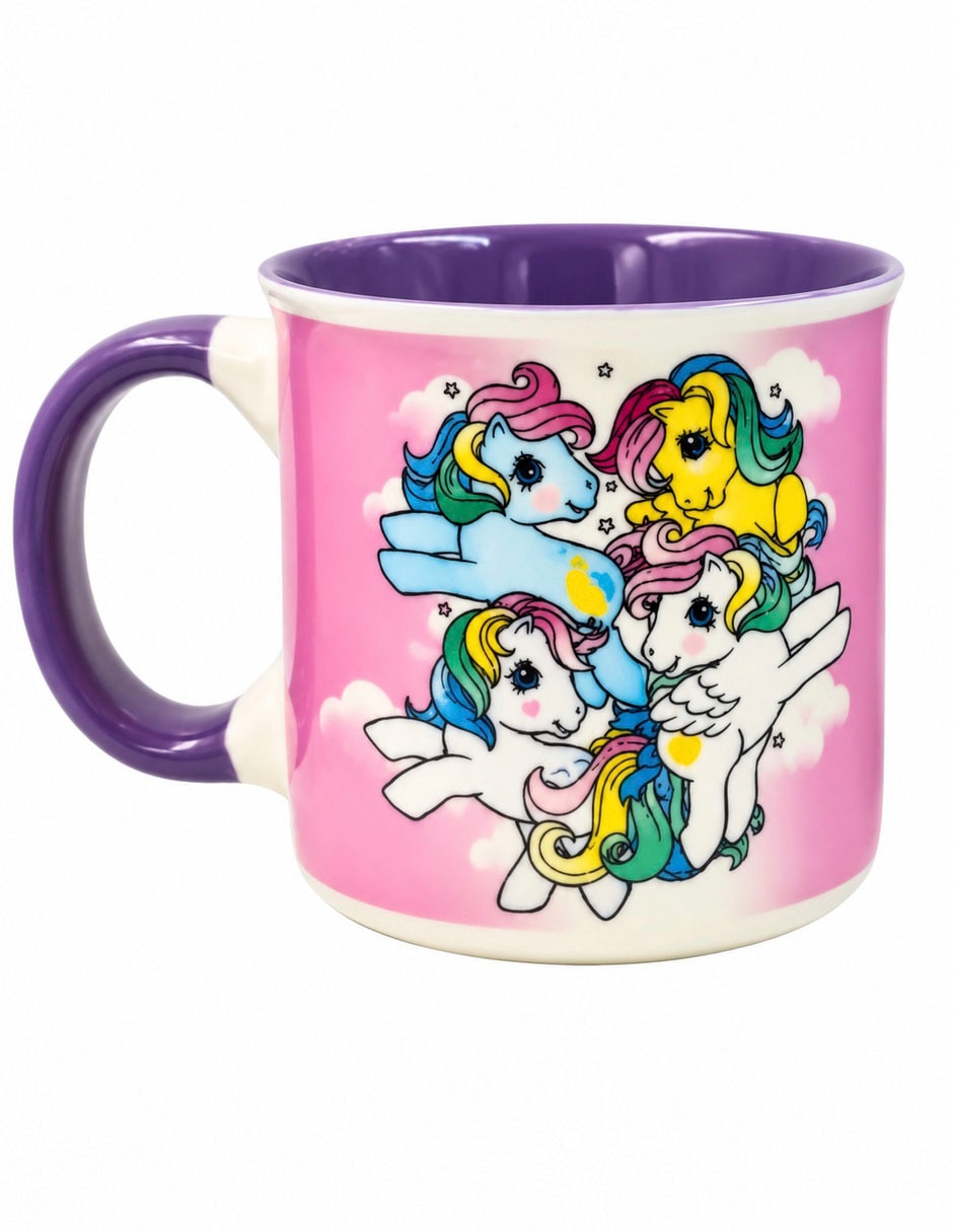 Taza/Set de tazas/Taza con difusor Redonda My Little Pony Taza de Porcelana Maki Home My Little Pony 480 ml 16 oz con Asa 1 pieza piezas Taza/Set de tazas/Taza con difusor Redonda My Little Pony Taza de Porcelana Maki Home My Little Pony 480 ml 16 oz con Asa 1 pieza piezas