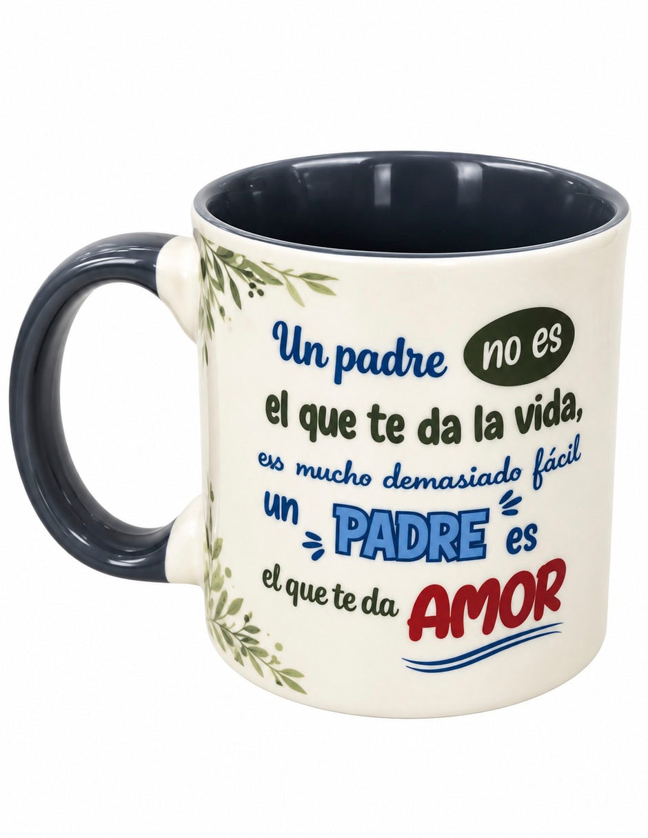 Taza/Set de tazas/Taza con difusor Redonda Alegría Taza de Porcelana Maki Home para Papá 480 ml 16 oz con Asa y Frase 1 pieza piezas Taza/Set de tazas/Taza con difusor Redonda Alegría Taza de Porcelana Maki Home para Papá 480 ml 16 oz con Asa y Frase 1 pieza piezas