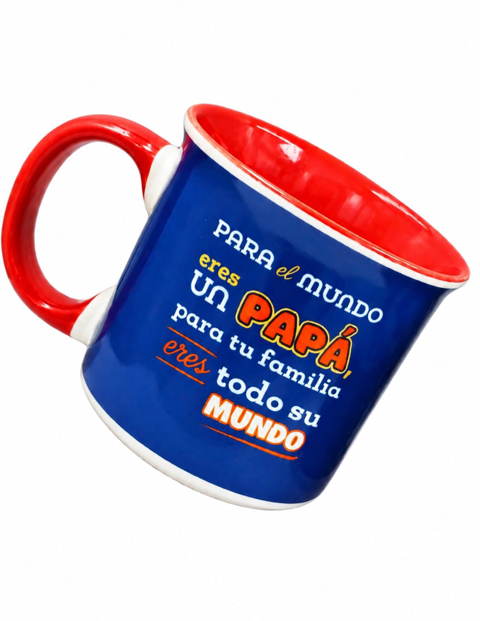 Taza/Set de tazas/Taza con difusor Redonda Alegría Taza de Porcelana Maki Home para Papá 480 ml 16 oz con Asa y Frase 1 pieza piezas Taza/Set de tazas/Taza con difusor Redonda Alegría Taza de Porcelana Maki Home para Papá 480 ml 16 oz con Asa y Frase 1 pieza piezas