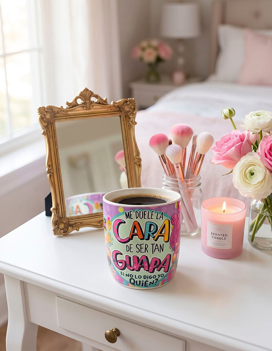 Taza/Set de tazas/Taza con difusor Redonda Sirena Taza de Porcelana Maki Home 360 ml 12 oz Distroller 1 pieza piezas 3