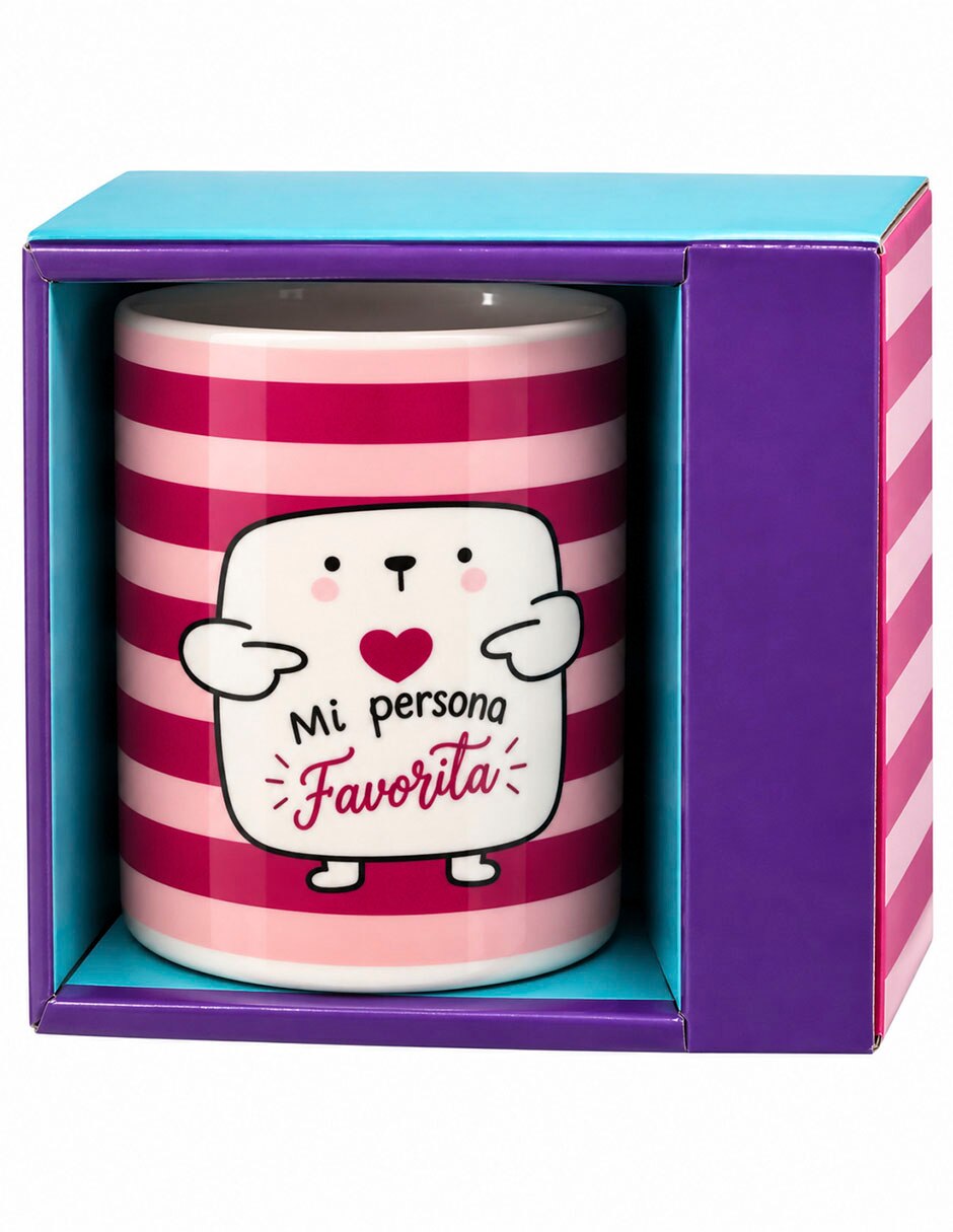 Taza redonda oso 2