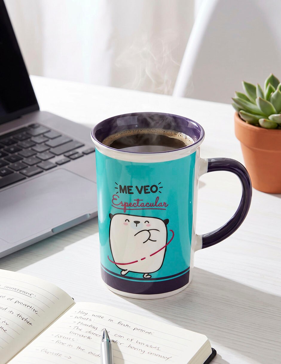 Taza redonda oso 2