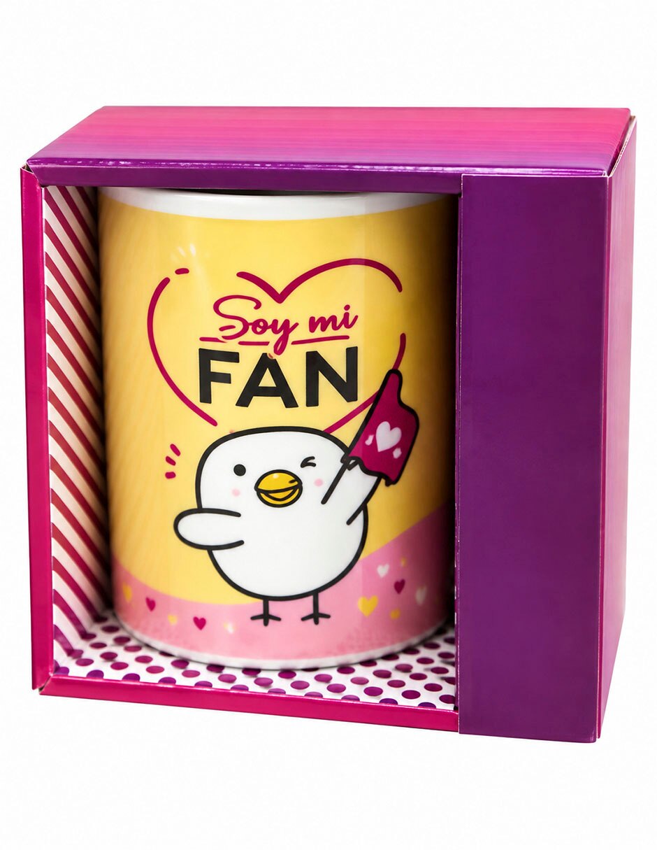 Taza redonda pollito 2