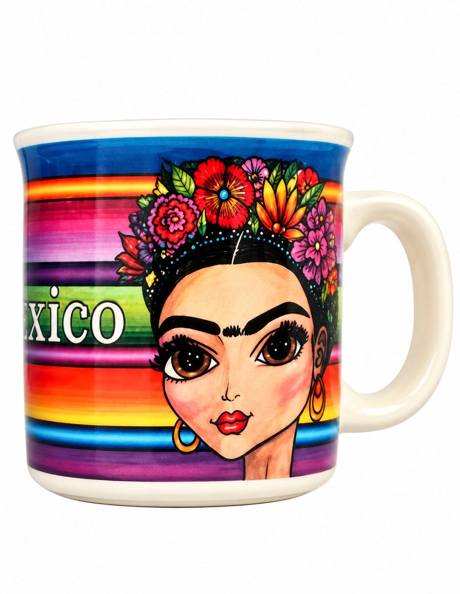 Taza/Set de tazas/Taza con difusor Redonda Frida Kahlo 1 pieza piezas Taza/Set de tazas/Taza con difusor Redonda Frida Kahlo 1 pieza piezas