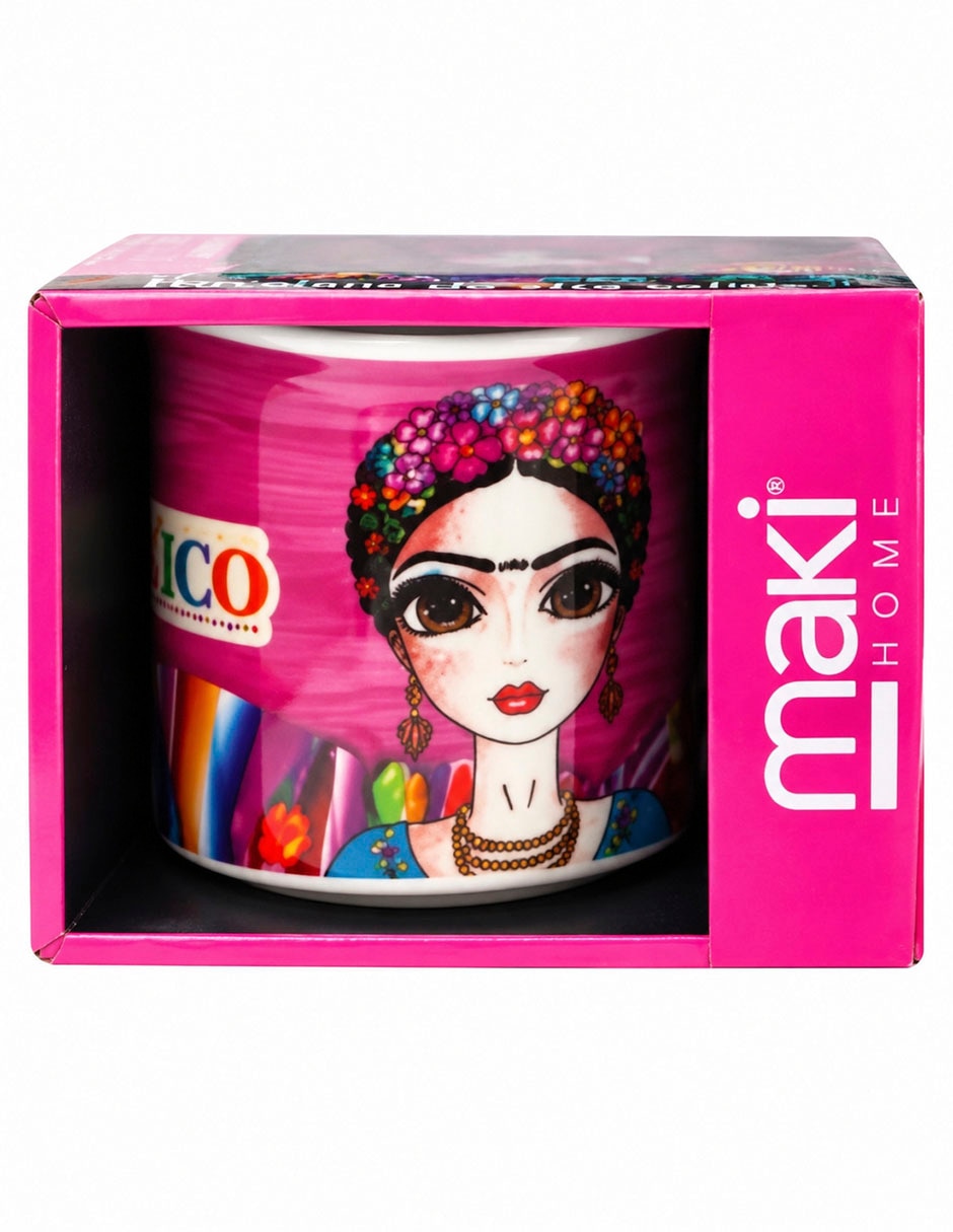 Taza/Set de tazas/Taza con difusor Redonda Frida Kahlo 1 pieza piezas 2
