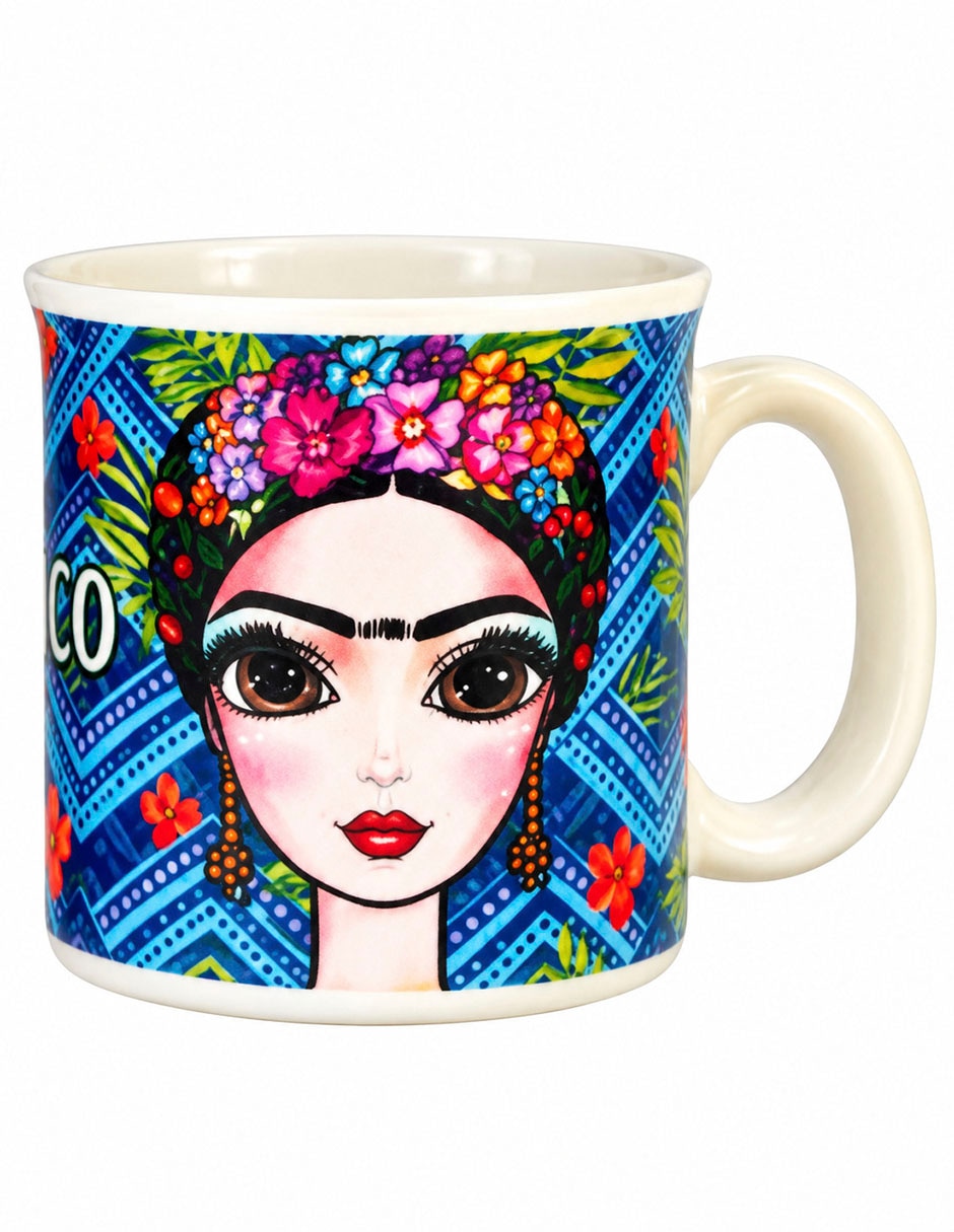 Taza/Set de tazas/Taza con difusor Redonda Frida Kahlo 1 pieza piezas Taza/Set de tazas/Taza con difusor Redonda Frida Kahlo 1 pieza piezas