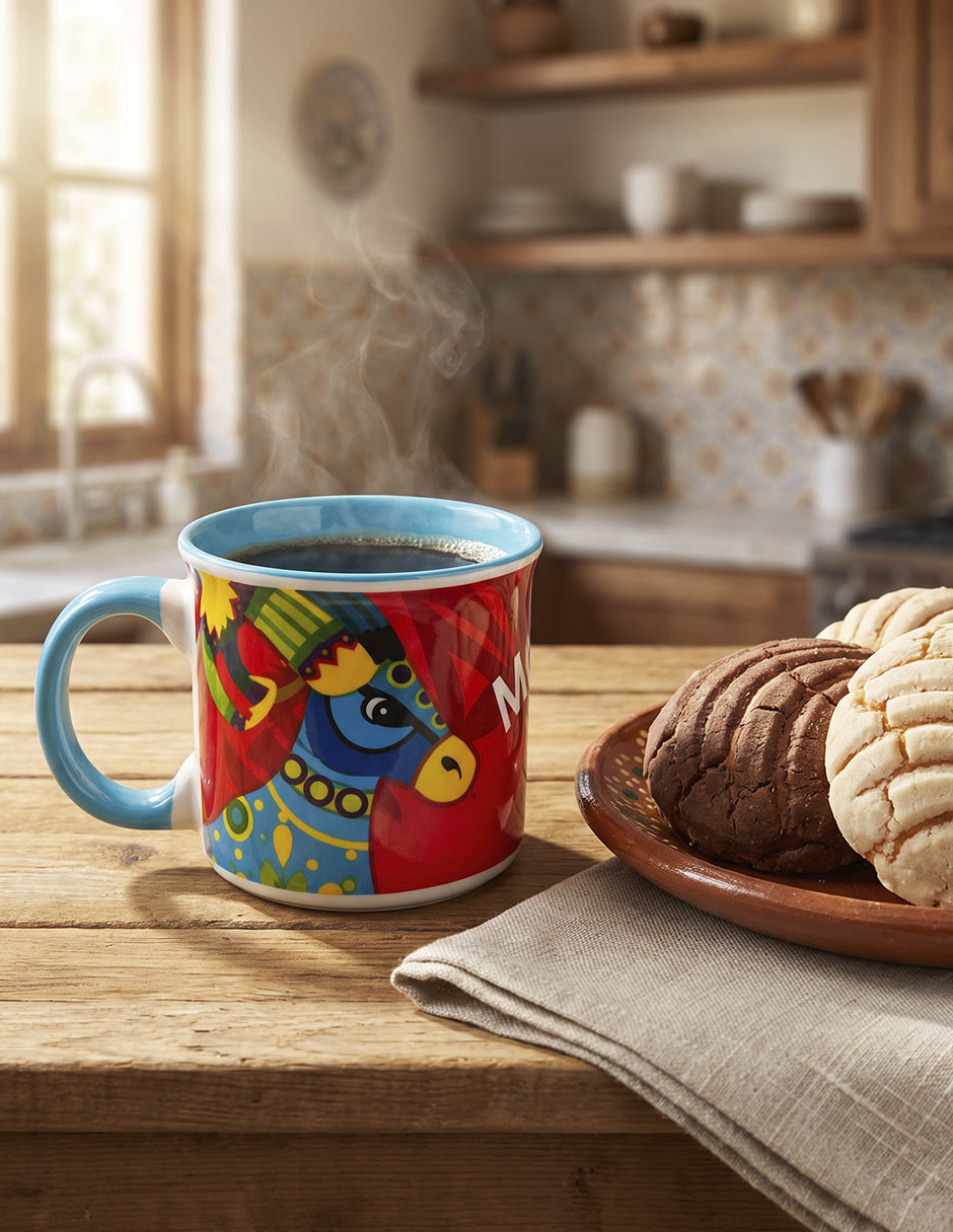 Taza/Set de tazas/Taza con difusor Redonda Alebrijes 1 pieza piezas 2