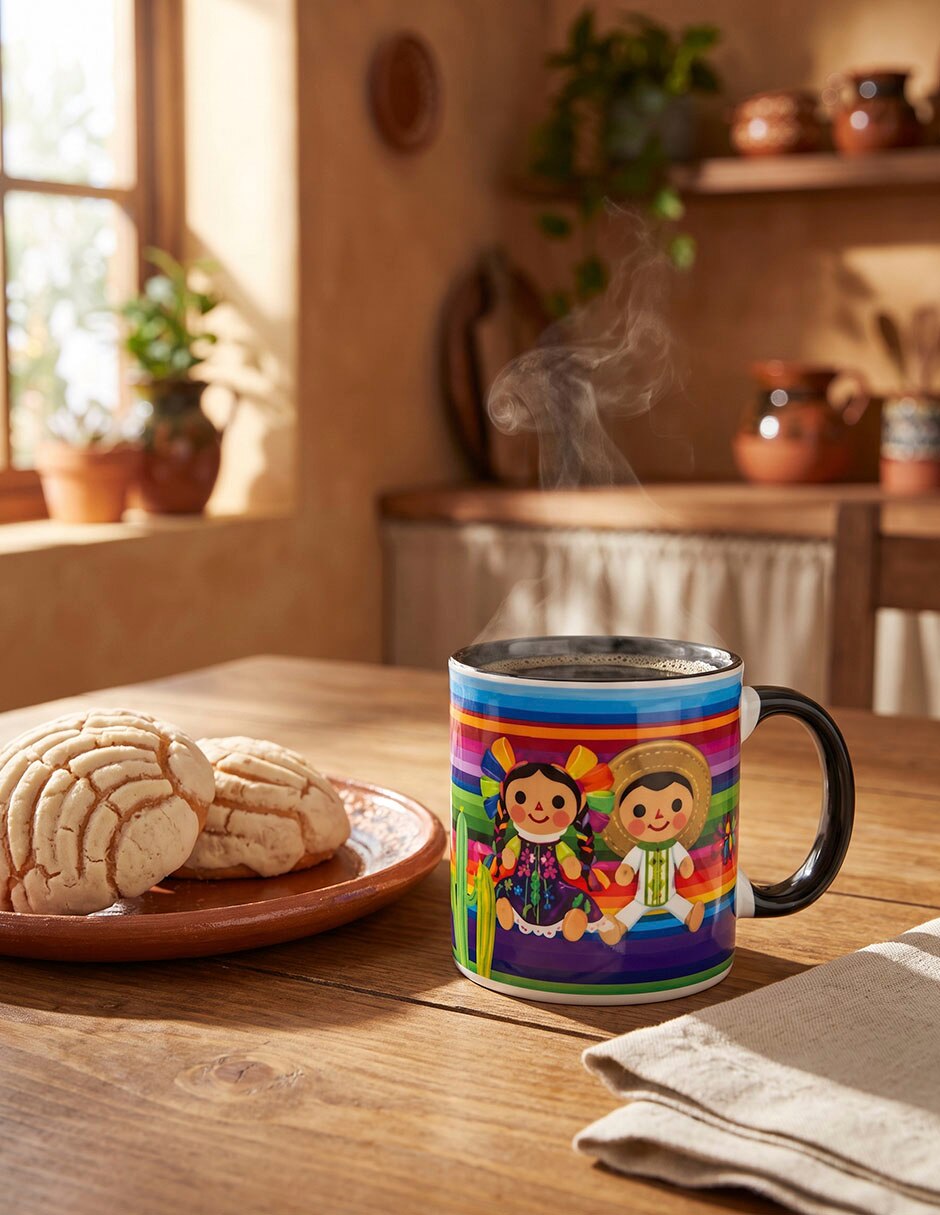 Taza/Set de tazas/Taza con difusor Redonda Mexico Mágico 1 pieza piezas 2