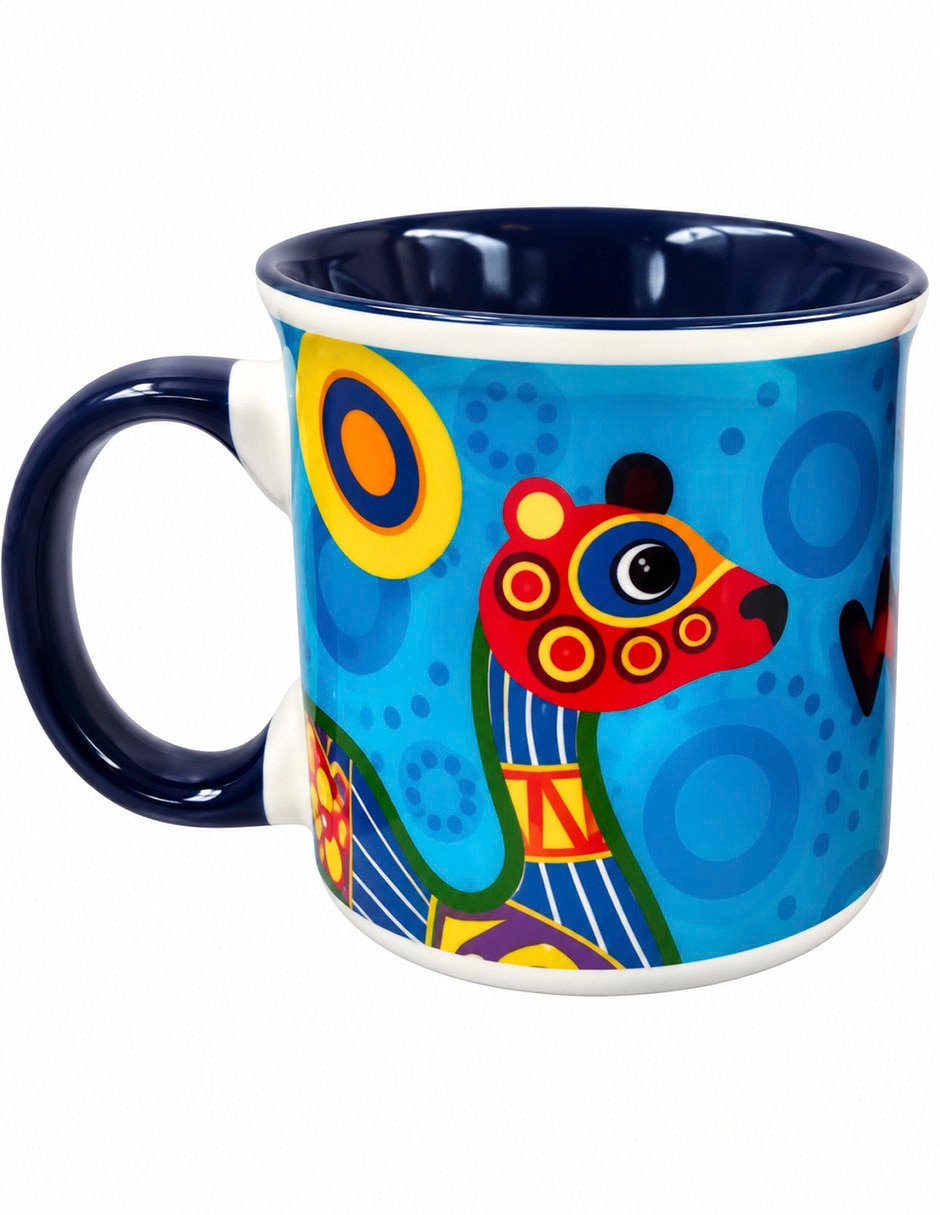 Taza/Set de tazas/Taza con difusor Redonda Alebrijes 1 pieza piezas Taza/Set de tazas/Taza con difusor Redonda Alebrijes 1 pieza piezas