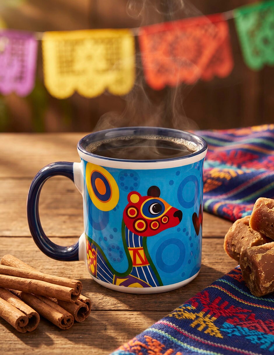 Taza/Set de tazas/Taza con difusor Redonda Alebrijes 1 pieza piezas 3