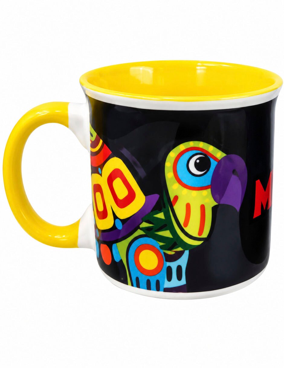 Taza/Set de tazas/Taza con difusor Redonda Alebrijes 1 pieza piezas 2