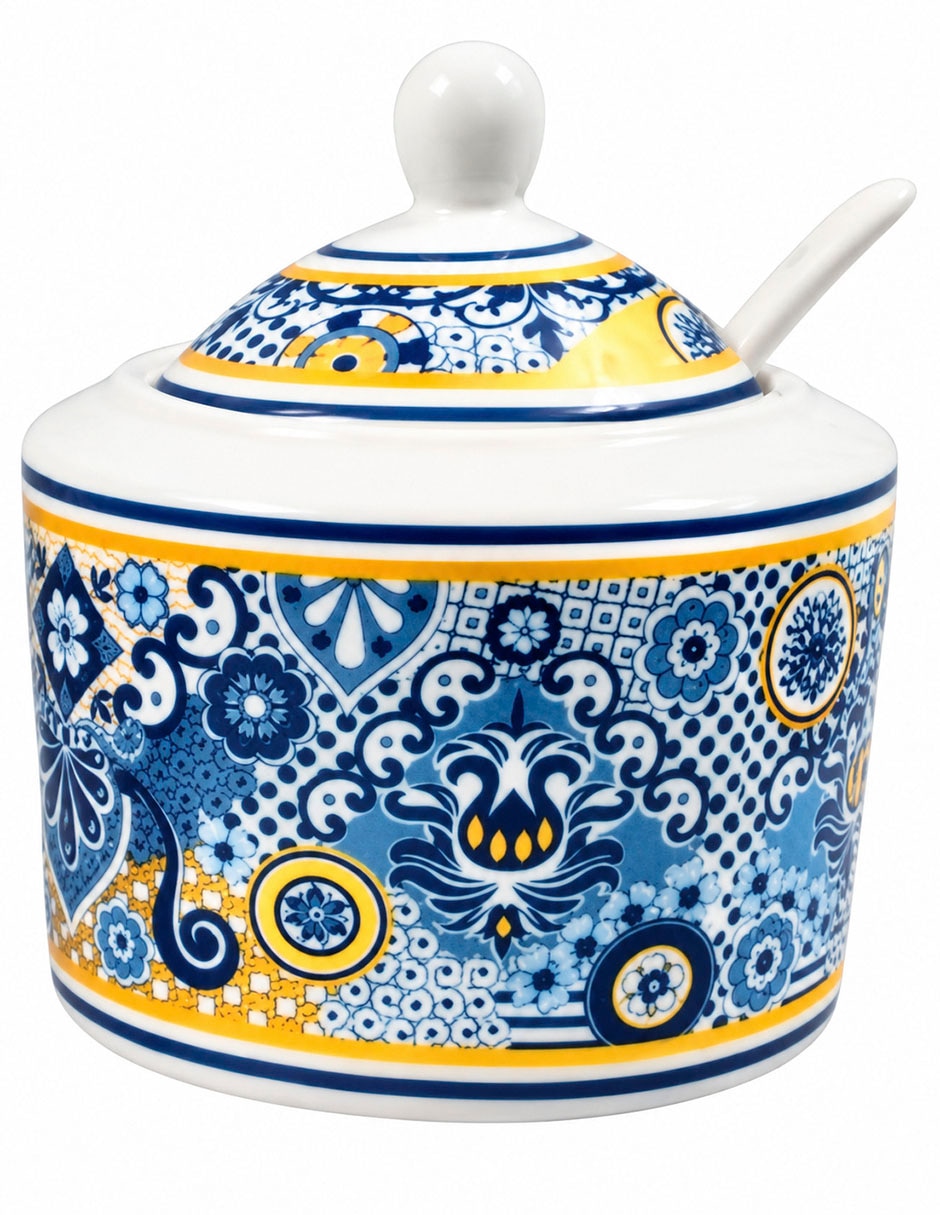 Set Azucarera/Azucarera de Porcelana Set Azucarera/Azucarera de Porcelana
