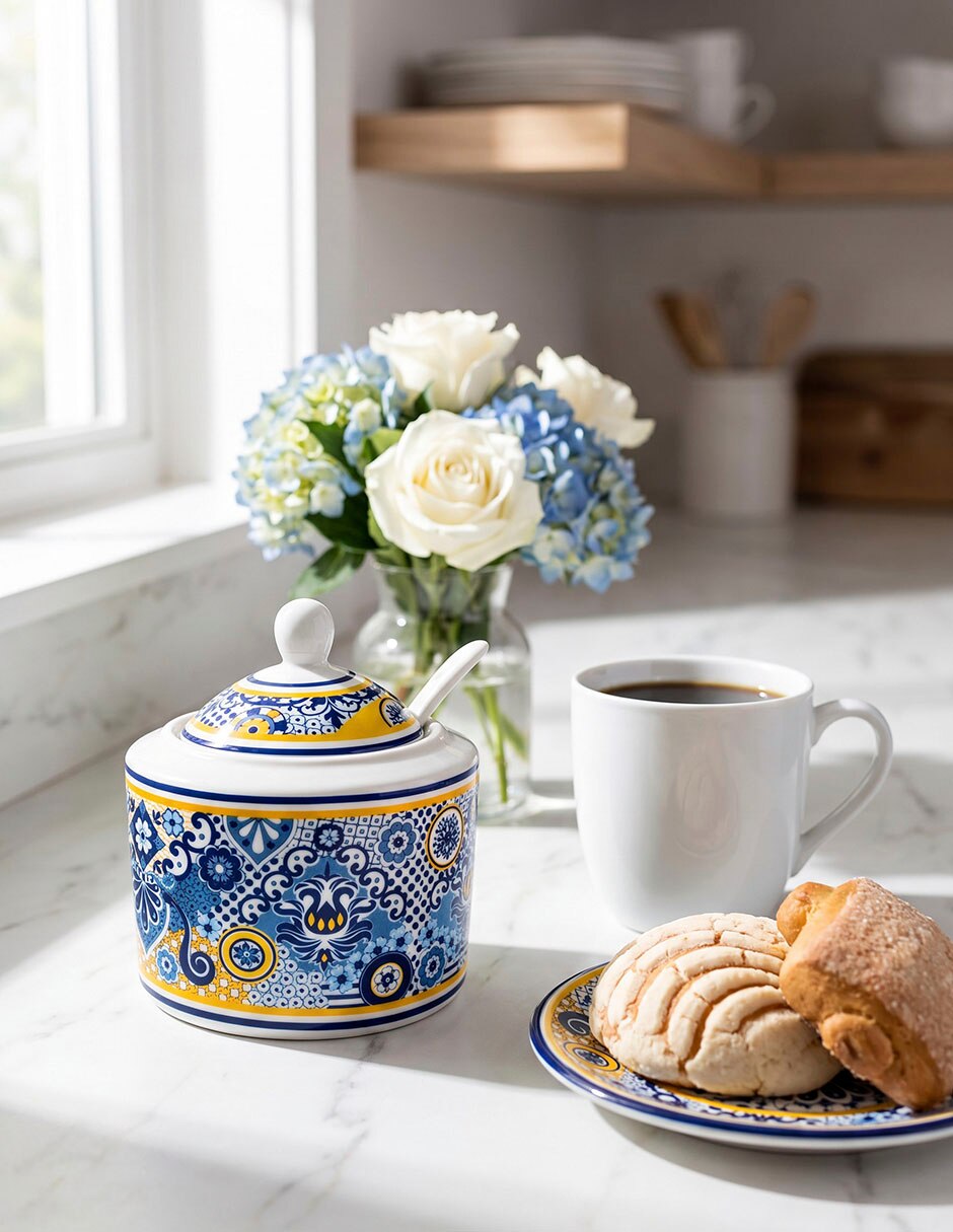 Set Azucarera/Azucarera de Porcelana 2