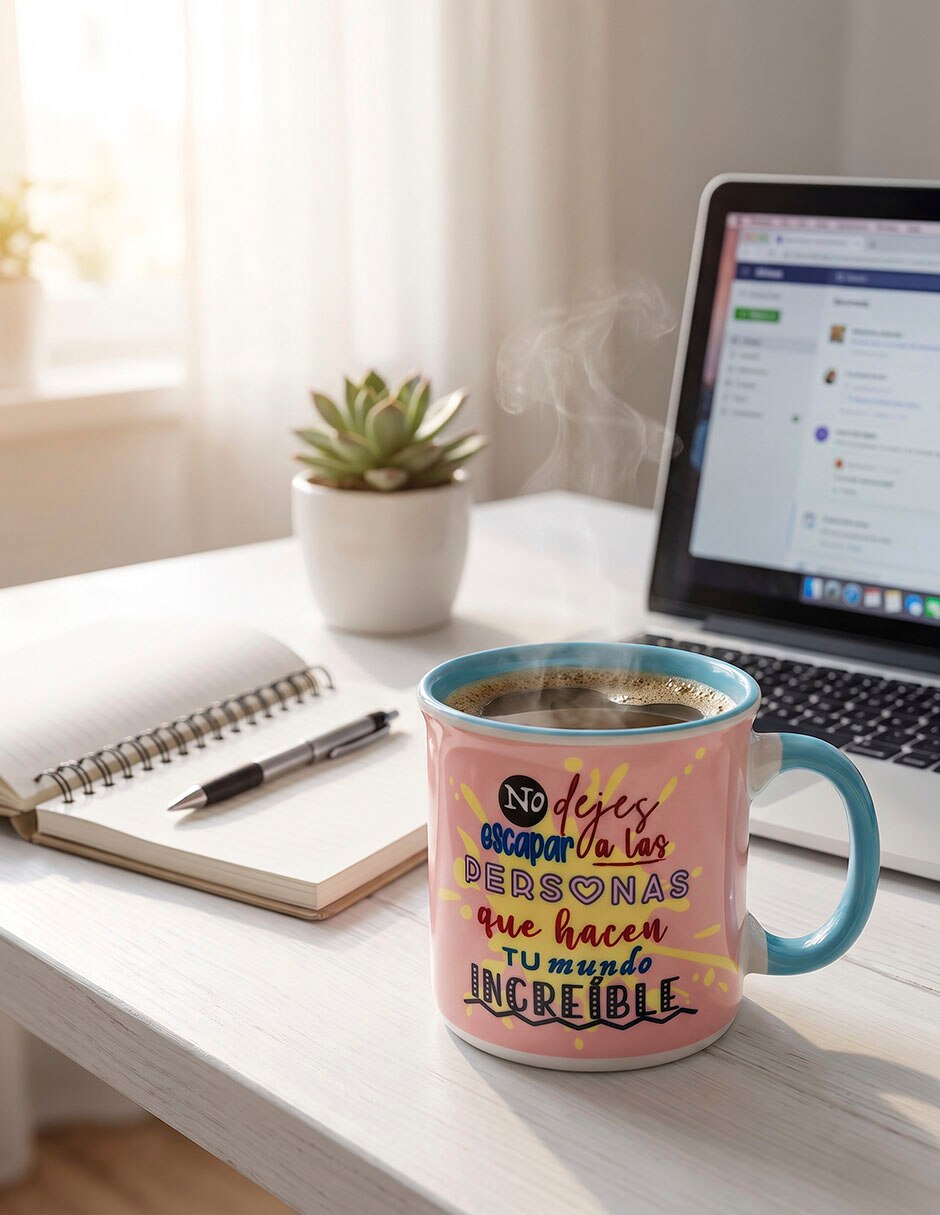 Taza/Set de tazas/Taza con difusor Redonda Ajolote 1 pieza piezas 3