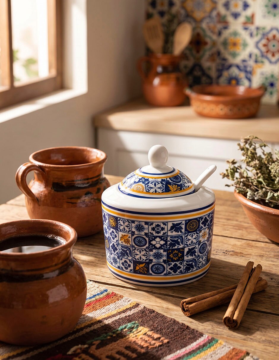Set Azucarera/Azucarera de Porcelana 3