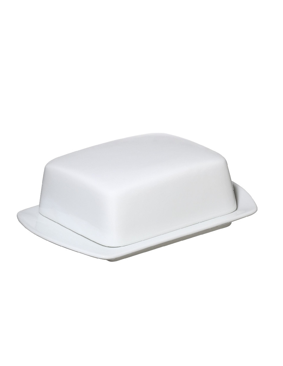 Mantequillero de porcelana