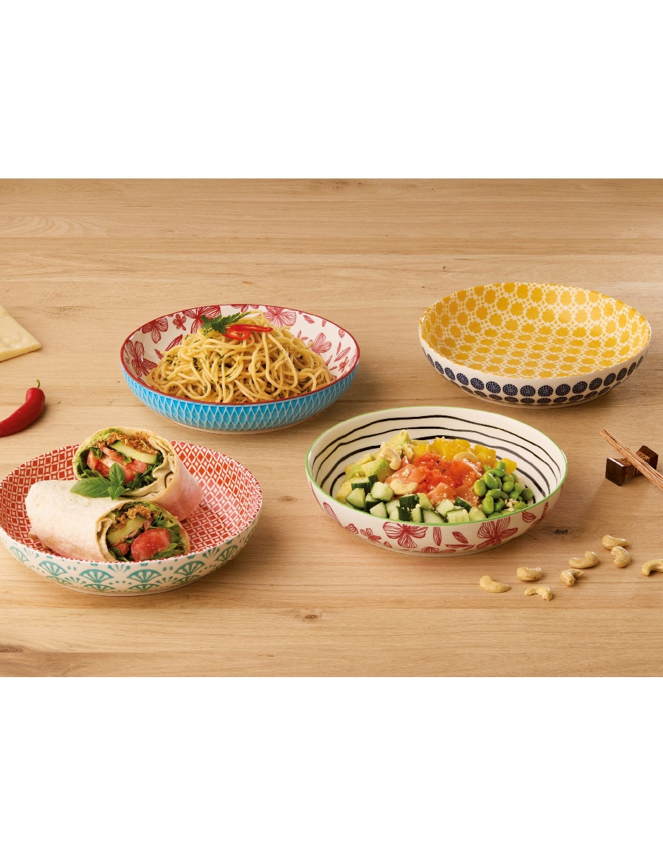 Plato bowl amici de porcelana 3