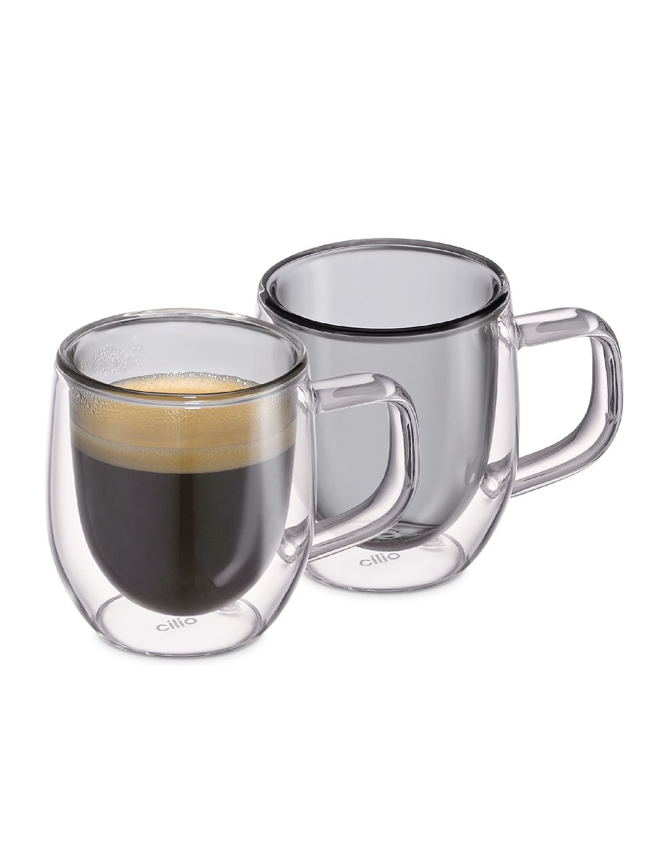 Taza doble pared veneto 2 piezas Taza doble pared veneto 2 piezas