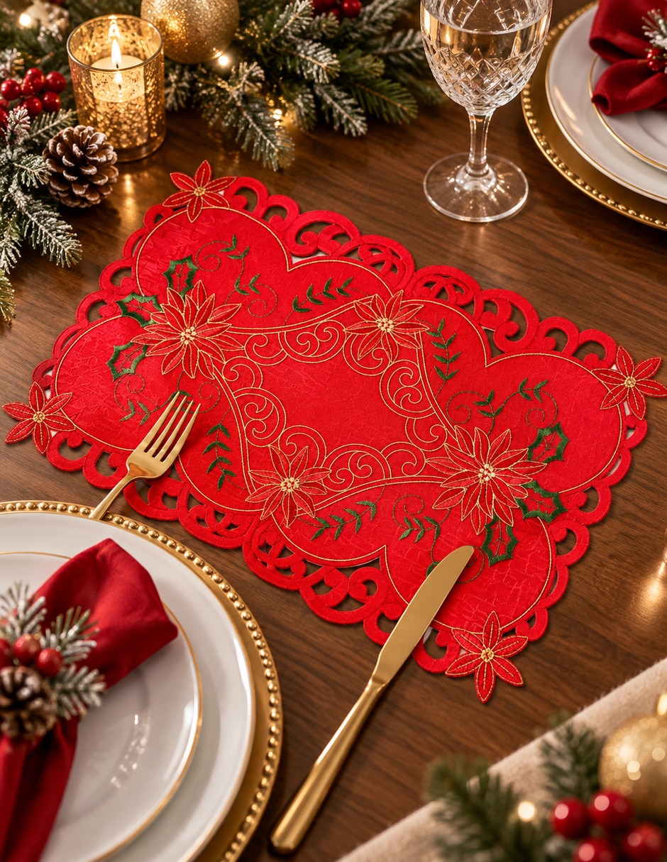 Set mantel individual rectangular 2